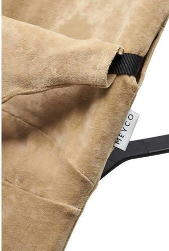 Meyco wipstoelhoes Velvet de Luxe Taupe Accessoire Bruin - Foto 4
