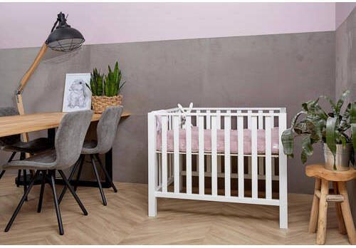 Meyco X Mrs. Keizer boxkleed Rabbit lilac Paars | Boxkleed van - Foto 3
