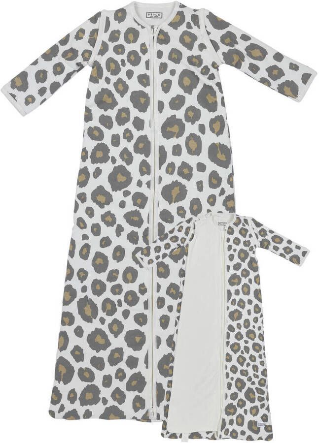 Meyco 4-seizoenen babyslaapzak Panter Neutral Multi Panterprint