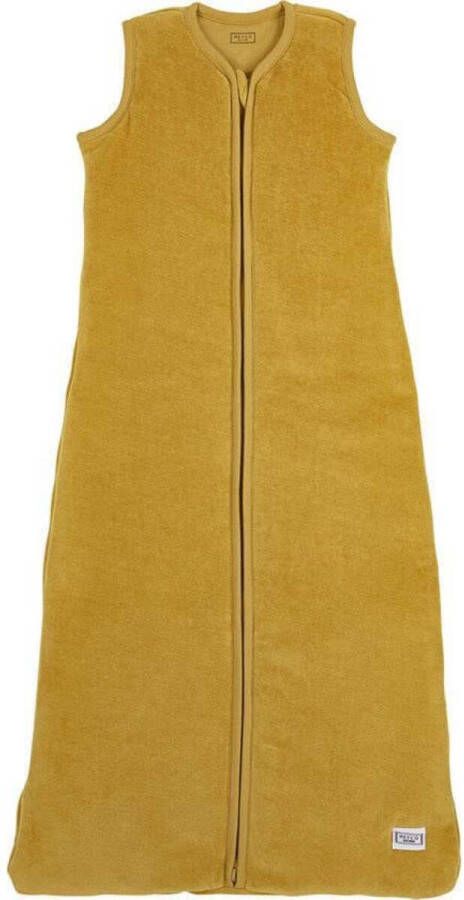 Meyco baby slaapzak Velvet honey gold Babyslaapzak Goud 110 cm