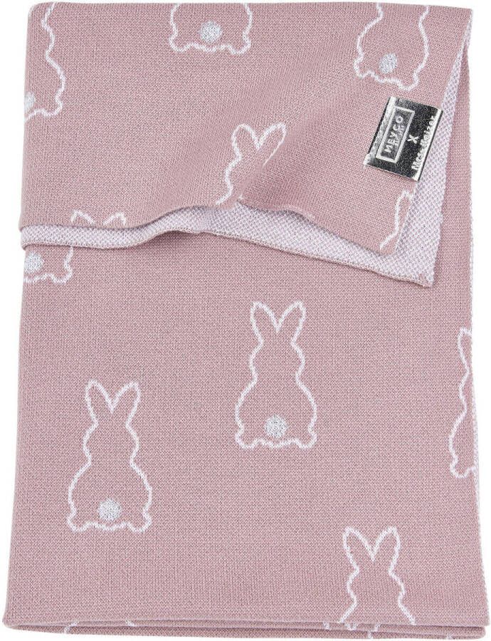 Meyco X Mrs. Keizer baby wiegdeken Rabbit 75x100 cm lilac Babydeken Paars - Foto 3