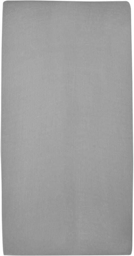 Meyco katoenen jersey hoeslaken co-sleeper 50x90 cm grijs - Foto 3