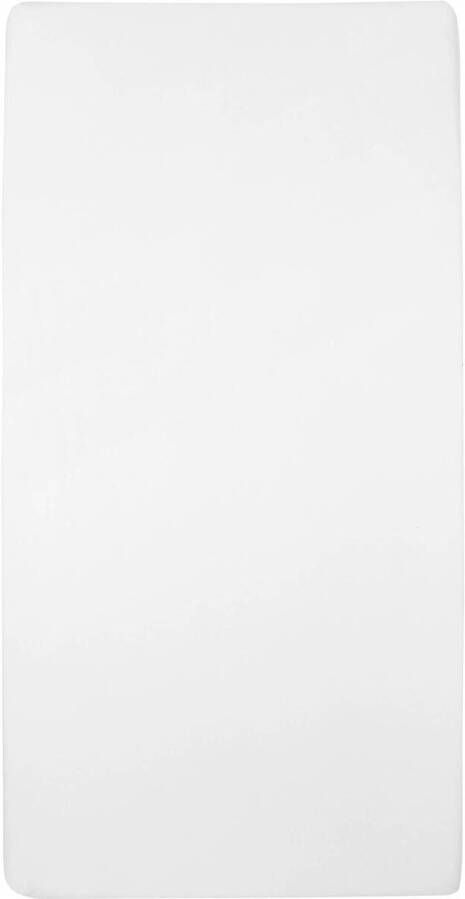 Meyco jersey hoeslaken wieg 40x80 90 cm Wit | Hoeslaken van - Foto 3