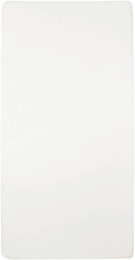 Meyco katoenen jersey hoeslaken wieg 40x80 90 cm offwhite Wit - Foto 3