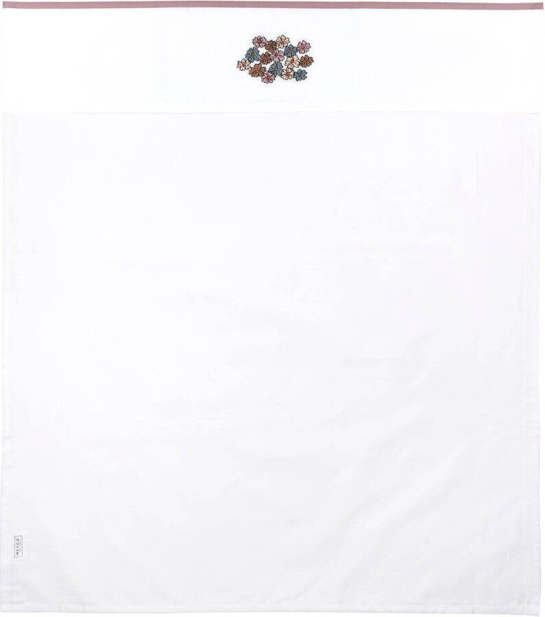 Meyco baby wieglaken Vintage Flower 75x100 cm lilac Babylaken Paars
