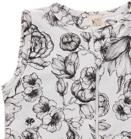 Mies & Co baby winter slaapzak Bumble Love Babyslaapzak Wit Bloe - Foto 4