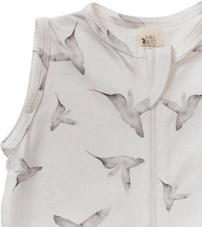 Mies & Co baby winter slaapzak Little Dreams Babyslaapzak Wit Dierenprint - Foto 4