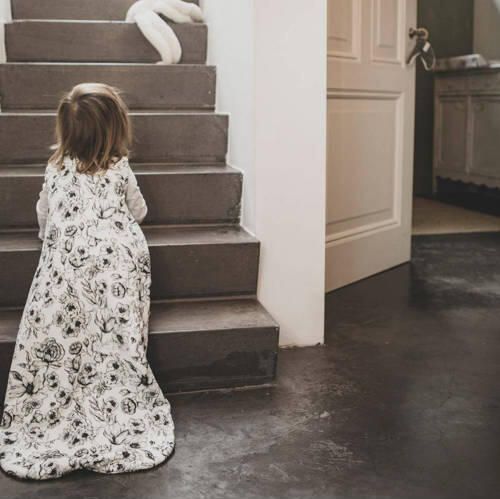 Mies & Co baby zomer slaapzak Bumble Love Babyslaapzak Wit Bloe - Foto 3