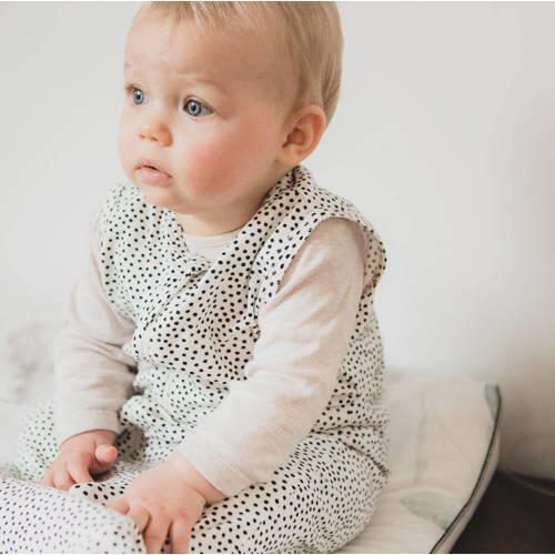 Mies & Co baby zomer slaapzak Cozy Dots Babyslaapzak Wit All over print - Foto 4
