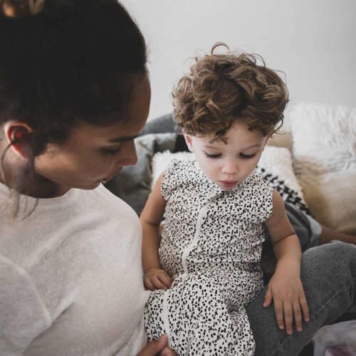 Mies & Co baby zomer slaapzak Wild Child Babyslaapzak Wit Stip - Foto 2