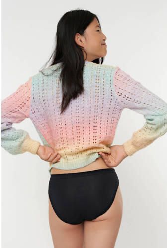 Moodies Undies menstruatieslip Light zwart Meisjes Viscose Effen 140-146 - Foto 4