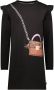 Moodstreet sweatjurk zwart - Thumbnail 1
