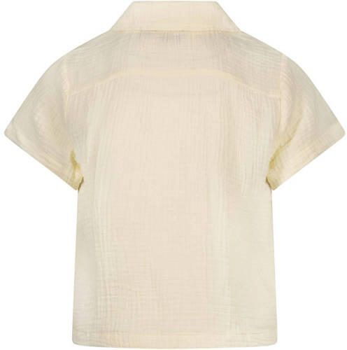Moodstreet blouse beige Meisjes Katoen Klassieke kraag Effen 110-116 - Foto 2