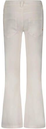 Moodstreet flared jeans white Wit Meisjes Stretchdenim Effen 128 - Foto 1