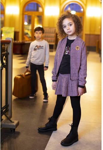 Moodstreet geruite rok roze Meisjes Polyester Ruit 110 116 - Foto 3