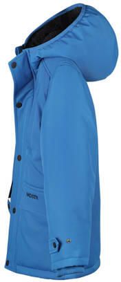 Moodstreet gewatteerde winterjas Jason blauw Jongens Polyester Capuchon 122 128 - Foto 1