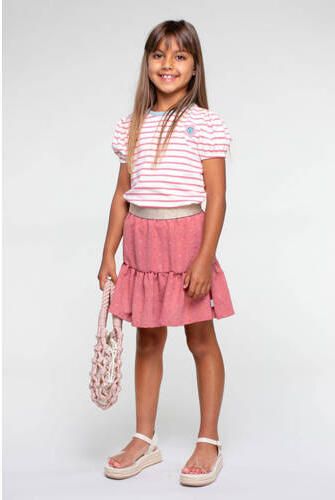 MOODSTREET Meisjes Rokken Girls Skirt Structure Ruffle Roze - Foto 3