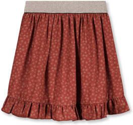 Moodstreet rok van polyester roest Rood All over print 110 116 - Foto 2