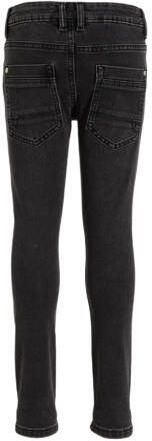 Moodstreet skinny jeans black denim Zwart Jongens Stretchdenim Effen 110 116 - Foto 4
