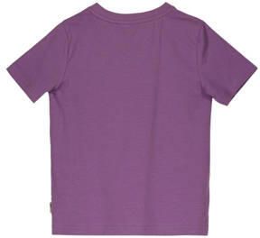 Moodstreet T-shirt met printopdruk paars Jongens Katoen Ronde hals Printopdruk 134 140 - Foto 2