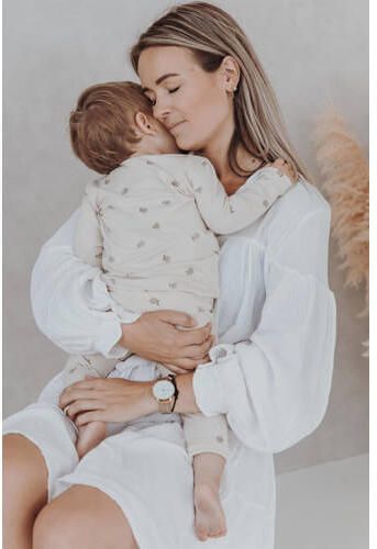 Moodstreet Petit jip longsleeve Ecru Meisjes Katoen Ronde hals All over print 50 56 - Foto 4