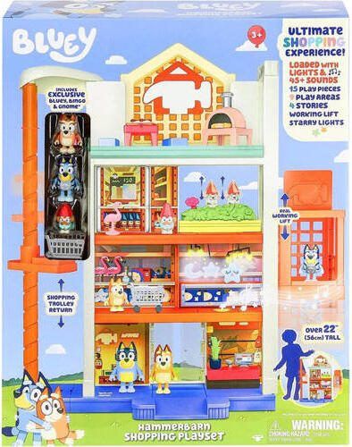 Moose Toys Bluey Shoppingcentre Playset Speelset | Speelset van