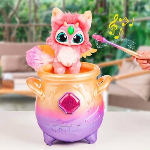 Moose Toys Magic Mixies Magische Ketel met échte mist (Roze) Interactief speelgoed - Foto 2