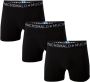 Muchachomalo boxershort set van 3 zwart Jongens Stretchkatoen Effen 122 128 - Thumbnail 2