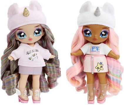 Na! Surprise 3-in-1 speelset met rugzak slaapkamer en Whitney Sparkles met eenhoornthema Modepop - Foto 2