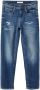 Name it KIDS slim fit jeans NKMCHRIS medium blue denim Blauw Jongens Stretchdenim 128 - Thumbnail 2