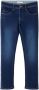 Name it KIDS slim fit jeans NKMSILAS dark blue denim Blauw Jongens Jog denim 164 - Thumbnail 12