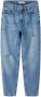 Name it KIDS tapered fit jeans NKMSILAS medium blue denim Blauw Effen 140 - Thumbnail 2