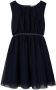 Name it KIDS semi-transparante jurk NKFVABOSS met all over print donkerblauw Meisjes Polyester Ronde hals 158 - Thumbnail 3