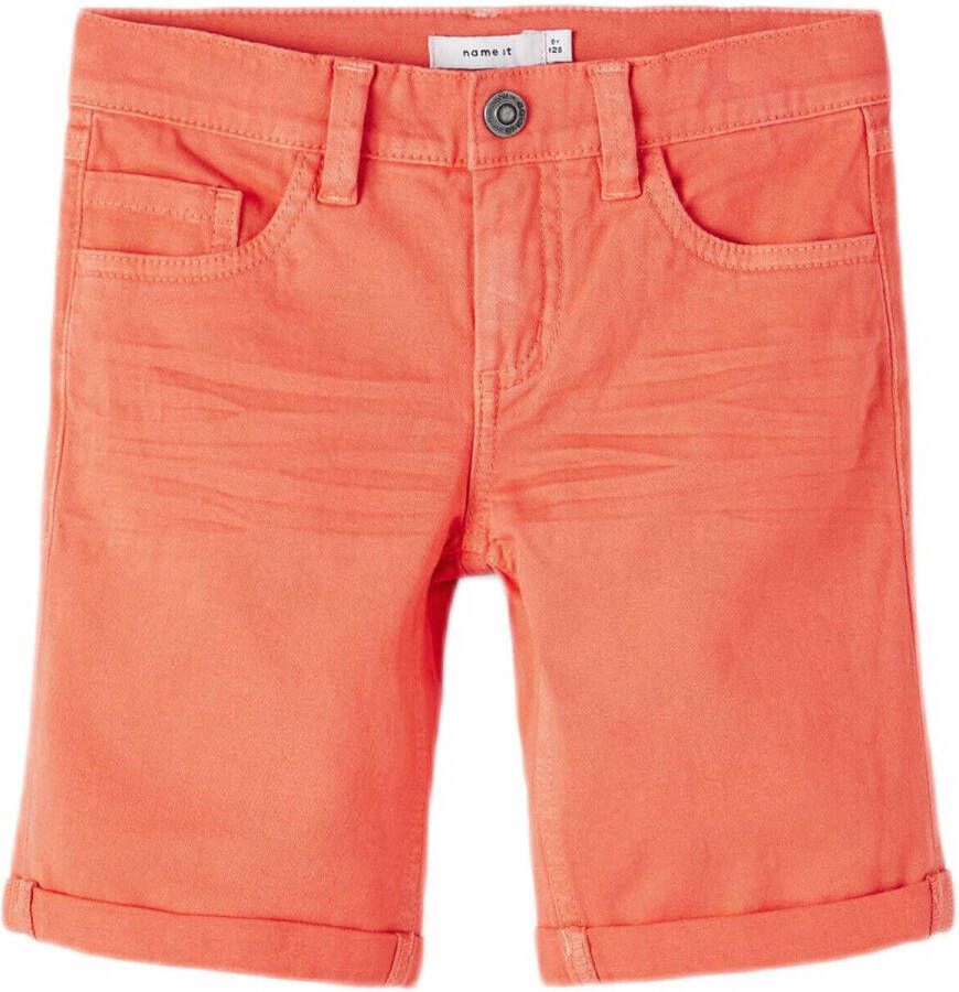 NAME IT KIDS short NKMSOFUS oranje
