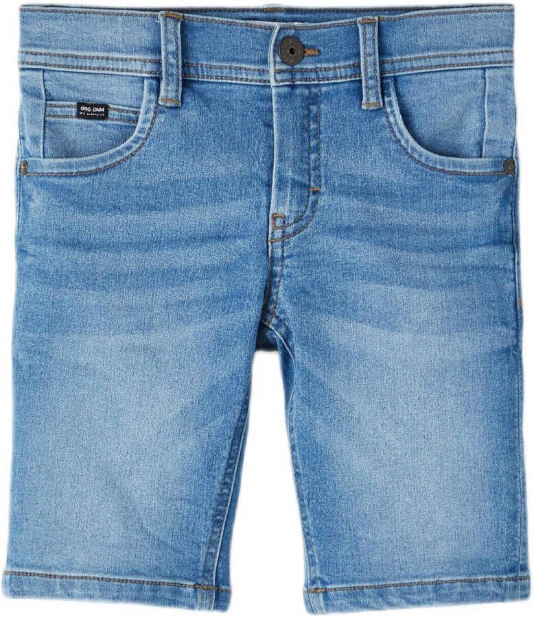 NAME IT KIDS short NKMSOFUS medium blue denim