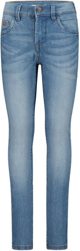 Name it skinny jeans NKMPETE light blue denim Blauw Jongens Stretchdenim 104