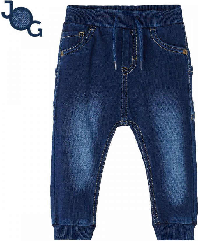 NAME IT BABY slim fit jeans NBMROMEO dark denim online kopen