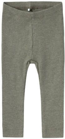NAME IT BABY broek NBNKAB mosgroen Legging Stretchkatoen - Foto 3