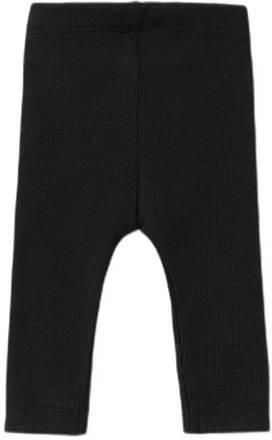 Name it BABY broek NBNKAB zwart Legging Katoen Effen 104