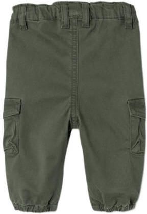 Name it BABY cargobroek NBMBEN Groen Jongens Katoen Effen 56 - Foto 2