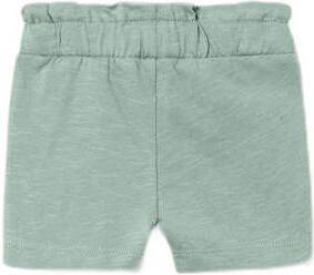 Name it BABY casual short NBFHUBBI groen Korte broek Meisjes Katoen 62 - Foto 1