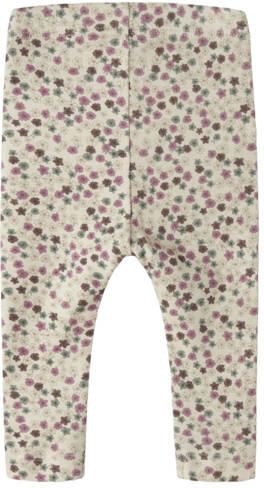 NAME IT BABY gebloemde legging ecru Meisjes Stretchkatoen Bloemen - Foto 3