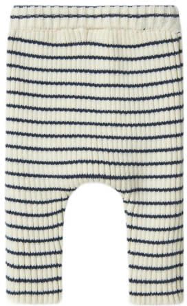 NAME IT BABY gestreepte casual broek wit Jongens Viscose Streep - Foto 3