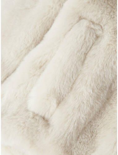 NAME IT BABY imitatiebonten winterjas beige - Foto 2