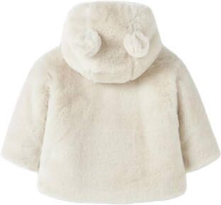 NAME IT BABY imitatiebonten winterjas beige - Foto 3
