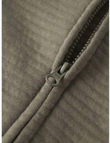 NAME IT BABY jacquard sweatvest groen Jongens Katoen Ronde hals Effen - Foto 2
