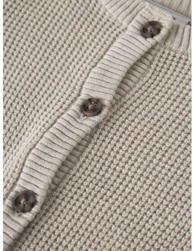 Name It Vest NBNBUBBA LS KNIT CARD NOOS in subtiel gestructureerde kwaliteit - Foto 6