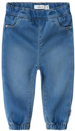NAME IT BABY loose fit jeans medium blue denim Blauw Meisjes Lyocell All over print - Foto 5
