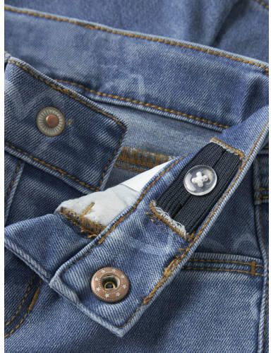NAME IT BABY NBFROSE mom jeans met hartjes middelblauw Meisjes Denim - Foto 2