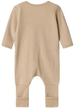 Name it BABY pyjama met all over print set van 2 zand wit Beige Jongens Katoen Ronde hals 104 - Foto 2